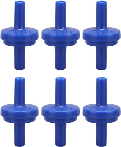 10 Stuks Eenrichtingsklep PP Kunststof Slang Waterstop Diafragma Barb voor Luchtinlaat en Voeding - Professionele Accessoires voor Tuin en Hobby