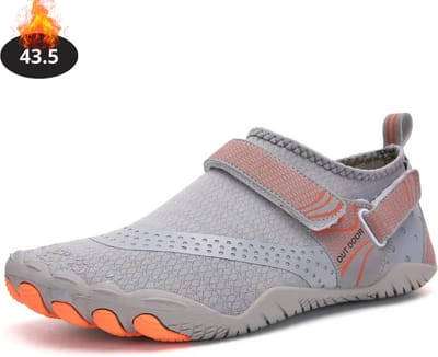 Nivard Waterschoenen Voor Kinderen & Volwassenen - Aqua Shoes - Aquaschoenen - Afzwemschoenen - Zwemles Schoenen - Lichtgrijs - 43.5