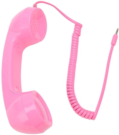 Dailygoods- Retro Telefoon met Draaischijf - Stralingvrij - Milieuvriendelijk ABS - Handmicrofoon - Comfortabele Belervaring - Lichtgewicht Ontwerp - Telefoonontvanger