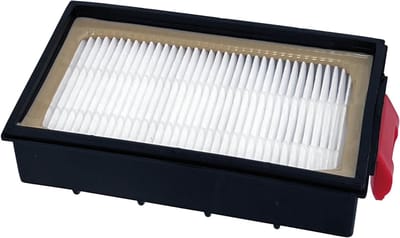 Multaparts® HEPA Filter geschikt voor Bosch Roxx'x / Siemens X6.0 Extreme | Afmetingen: 13,5 x 8,4 x 3,5 cm | Filter met grote rode vergrendelingsnok | O.a. geschikt voor Bosch Roxx'x serie | Vervanger voor 00570324, BBZ155HF