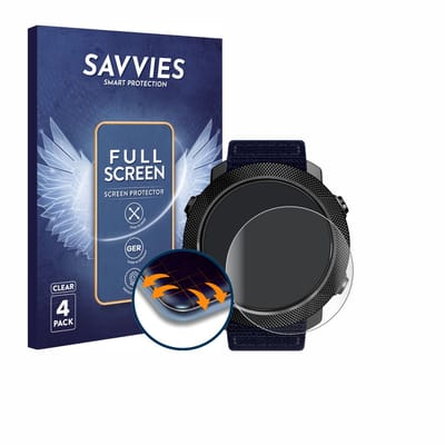Savvies - Screenprotector voor North Edge Apache 3 - Folie Beschermfolie transparant volledig dekking 4 Stuks