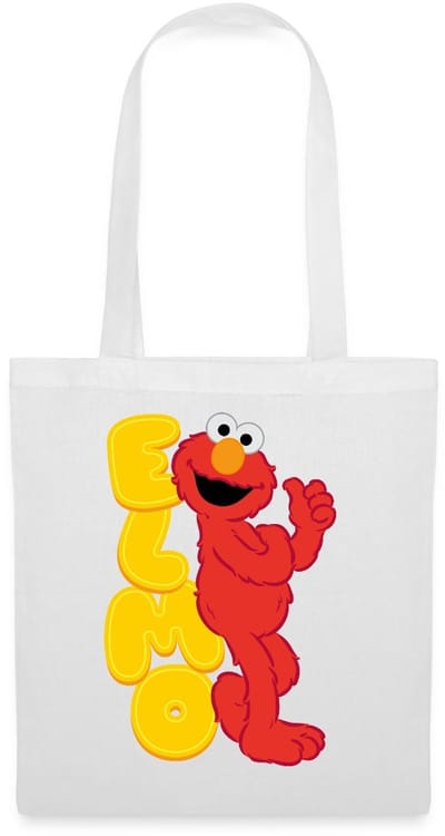 Sesamstraat Elmo Portret Tas Van Stof Schoudertas
