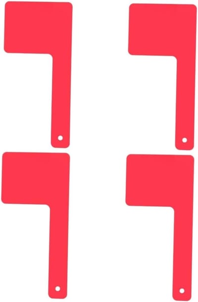 Brievenbusvlag Vervanging - Postvlag Mailboxvlag - Postbezorging Melden - Acryl Weerbestendig - 9x5x0.2cm - Diverse Kleuren