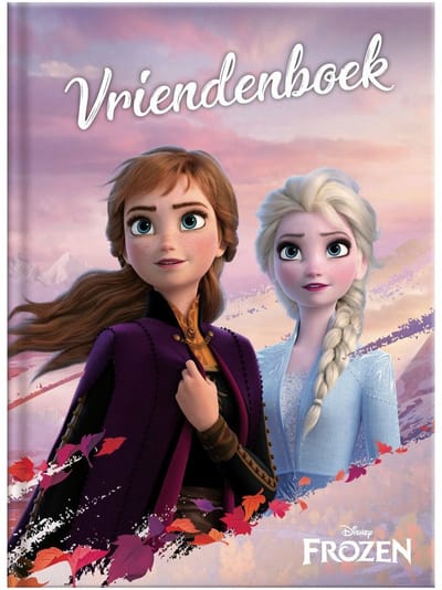 Disney Frozen II Vriendenboek – 80 Pagina’s – Hardcover – Invulboek voor Vriendjes en Vriendinnetjes