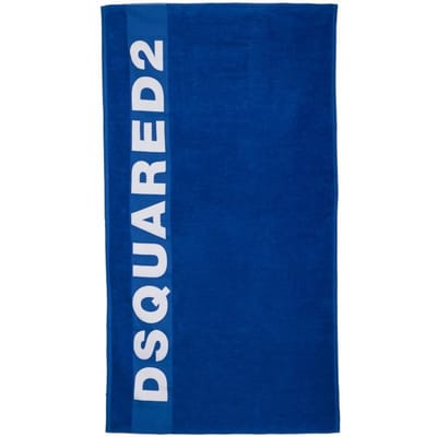 Grote Blauwe Strand- en Badhanddoek van 100% Katoen - 190x100cm