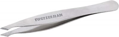 Precisie Pincet - Haar Verwijderaar - Precisie Ontharen - Scherpe Punt - 9.5 cm Lengte - Zilverkleurig