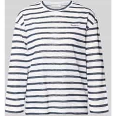 Regular fit T-shirt van katoenmix