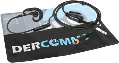 DerComms® Oorhanger - headset - oortje voor Motorola CLP446e en CLPe