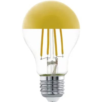 EGLO LED spot A60 Standard Top-sail 7.3W/827 806 lumen clear/gold E27