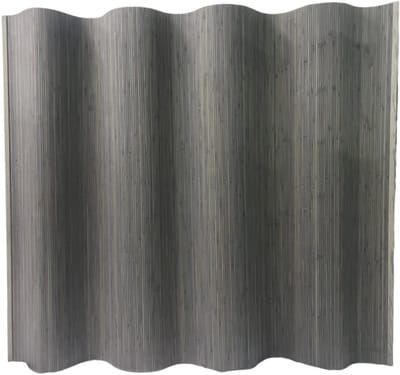 TuinChamp Bamboe kamerscherm donkergrijs 155 x 240 cm