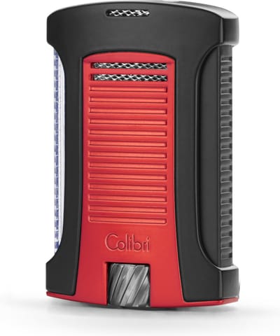 Colibri Daytona Gas Aansteker - Jet Flame - Stormaansteker Windproof - Navulbaar - Rood