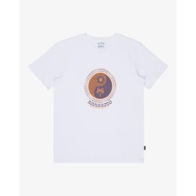 Billabong Tropical Pets T-shirt Met Korte Mouwen Wit 12 Years Jongen