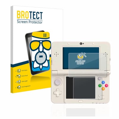 BROTECT - Screenprotector voor Nintendo New 3DS - Folie Beschermfolie Beschermglas matte