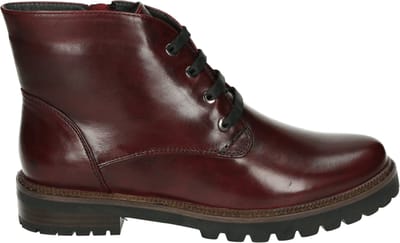 Maripe - G477 - Hoge sneakersVeterbootsDames veterschoenenDames sneakersHalf-hoge schoenen - Kleur: Bruin - Maat: 38