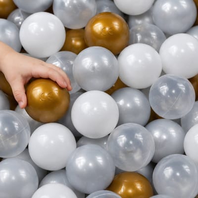 200 Kleurrijke Ballen voor Ballenbad - 5,5cm Ballenbak Ballen voor Kinderen - Baby Ballen Speelballen Plastic Ballen voor Speeltent Ballenbad Pool Ballenbak Tent Springkussen Trampoline
