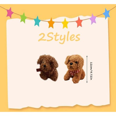 12/2s Teddy Honden Grootverpakking Mini Pluche Honden Voor Adopteer Een Puppy Feest Verjaardagssnoepjes Kinderen Knuffeldier Cadeaus Carnavalsprijs (12 cm) 12pcs