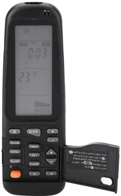 Allecto - Universele Afstandsbediening - 25-in-1 AC Remote - Zwart - Geschikt voor Airco's - Maximaal 8 Meter Bereik - Ideaal voor Thuisgebruik
