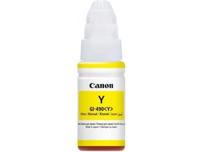 Canon GI-490Y inktfles geel (origineel)