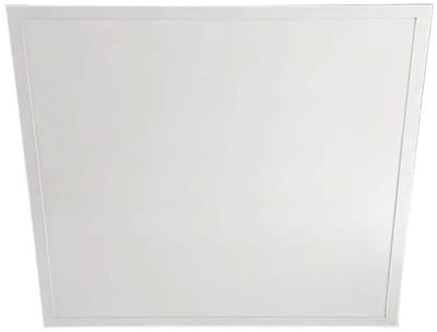 Inbouwpaneel LED vierkante inbouwspot LED plafondlamp wit LED lamellenlamp plat, aluminium, 36W 4320lm daglicht wit, LxBxH 59,5x59,5x3,3 cm