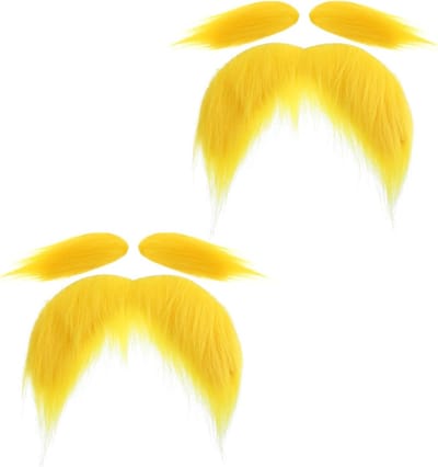 Grappige Neppartij Baarden en Wenkbrauwen Set voor Halloween en Cosplay Accessoires voor Volwassenen en Kinderen