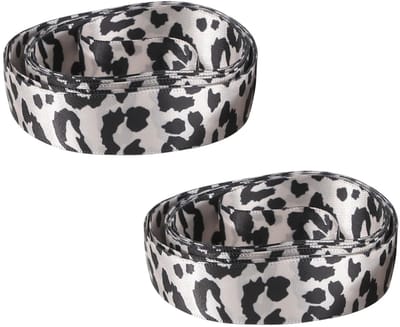 Dailygoods- Schoenveters 2 cm breed - Satijnen Veters - Luipaardpatroon - Geschikt voor Sneakers/Laarzen/Ballerina's - Duurzaam en Flexibel - 100 cm lang - Schoenlint