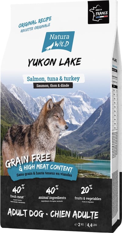 Natura Wild Yukon Lake - Graanvrije Hondenvoeding - 2kg