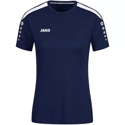 Jako Power Shirt Korte Mouw Dames - Marine | Maat: 38