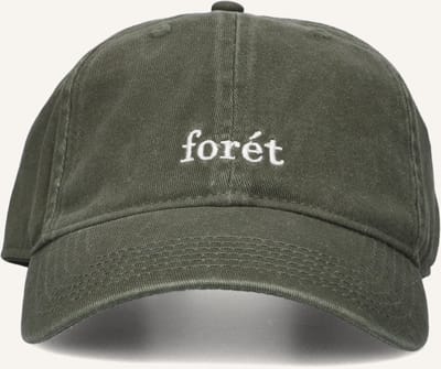 Forét Hawk Washed Cap Petten Heren - Groen - Maat ONESIZE
