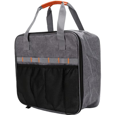 Camping Gasfles Tas Deep Space Gray Draagbare Brandstofcilinder Draagtas voor Buiten Picknick IJs Vissen Barbecueën