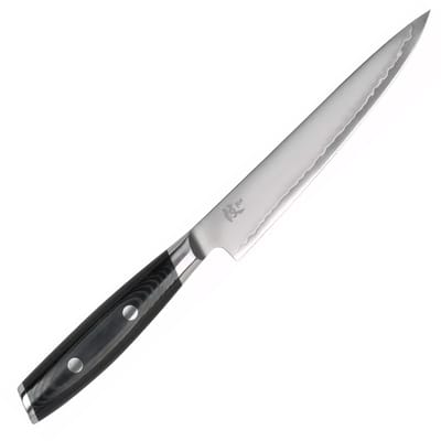 Yaxell Mon Trancheermes - VG10 roestvrij staal, 3-laags - 15 cm - zwart - trancheren van vlees