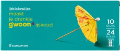 G'woon - Ijsblokzakjes - 10 st