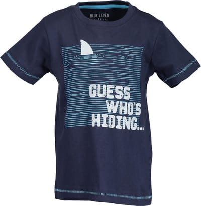 Blue Seven Jongens T-shirt - donkerblauw - Maat 128