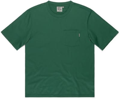 Vintage Industries T-Shirt Gray Pocket T-Shirt Bright Green-S