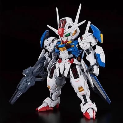 Nieuw Q Versie Supa Mgsd Aerial Gunpla Model Kit Heks Van Mecha Assemblage Speelgoed Actiefiguren Halo Zwevend Kanon Speelgoed Cadeaus
