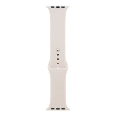 smartwatch bandje Silicoon voor watch bandje – Wit – Geschikt Voor 42 / 44 / 49mm – Smartwatch Siliconen Bandje