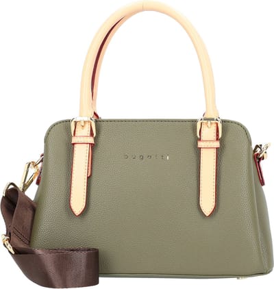 bugatti Handtas Schoudertas Ella Bowling Bag Olive Groene