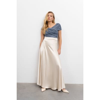 VIVEH Hazel Skirt Champagne Größe: 46/48 | Maxiröcke Outlet | Damen | Weiß