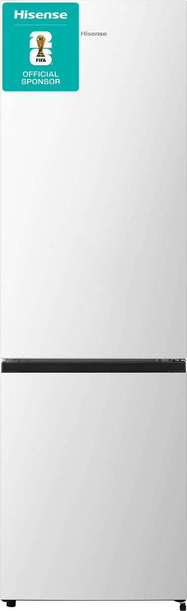 Hisense RB329N4AWE - Koel-vriescombinatie - Energielabel E - No-Frost - Wit - Multi Air Flow - Fast Freeze - 255 Liter