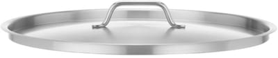 HENDI pannendeksel - rvs 18/8 - sluit kookpannen af - diameter 40 cm x hoogte 5,6 cm - zilver