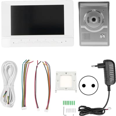 Video Intercom Systeem Verstelbaar IP55 Waterdicht Nachtzicht Video Deurtelefoon Deurbel voor Hotels