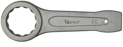 GEKO Ringmoersleutel - 65mm - 12-punts - Chroom-vanadium - Voor zwaar werk