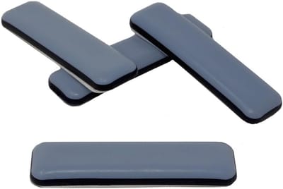 Zelfklevende Viltglijders voor Zware Meubels - PTFE - 19x70mm - Set van 16