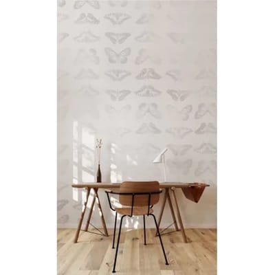 Komar Colours - Fotobehang Mur de Papillons - Behang - Inclusief Lijm - 200 x 250 CM.
