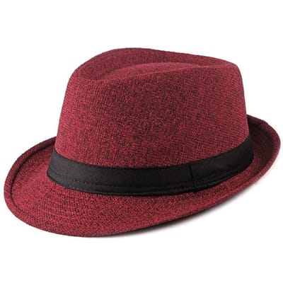 Lente Zomer Wollen Bruiloftshoed voor Mannen van Middelbare Leeftijd Koppels Mode Herfst Winter Feest Ruit Luxe Design Jazz Hoed Fedora Hoed Vrouwen brown