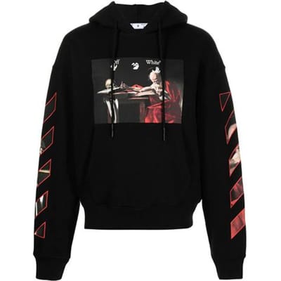 OFF WHITE Sweatshirt Unisex Zwart OMBB037R21FLE0021025 S black