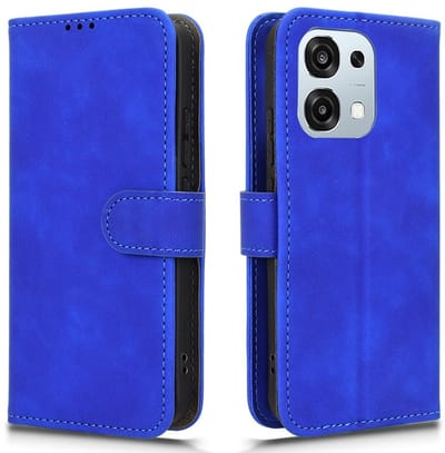 Coverup Hoesje - Geschikt voor OPPO A6 Pro 5G Hoesje - Coverup Book Case - Blauw