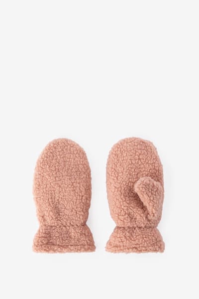 Sissy-Boy - Roze teddy wanten - XXS-XS