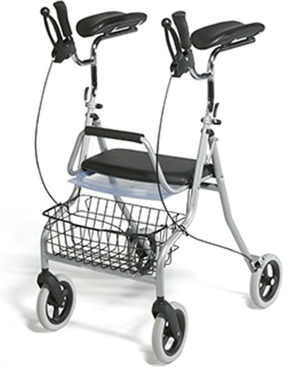 Rollator Vermeiren 276 Walker - met onderarmschalen lichtgewicht