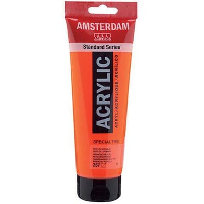 Amsterdam Acrylverf Tube 250ml Reflexoranje 257