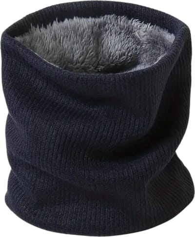 Bovista Nekwarmer - Heren - Dames - Fleece - Motor - Bandana - Masker - Colsjaal - Winter - Sjaal - Gewatteerd - Warm - Blauw